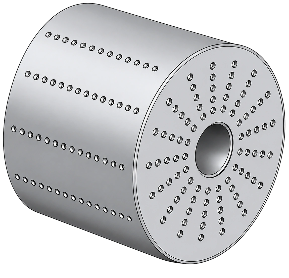 Graphite block heat exchanger for highly corrosive service